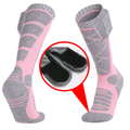 Chaussettes Chauffantes Bi-couleur Rose Avec Batterie - Artik