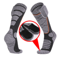 Chaussettes Chauffantes Bi-couleur Noir Avec Batterie - Artik