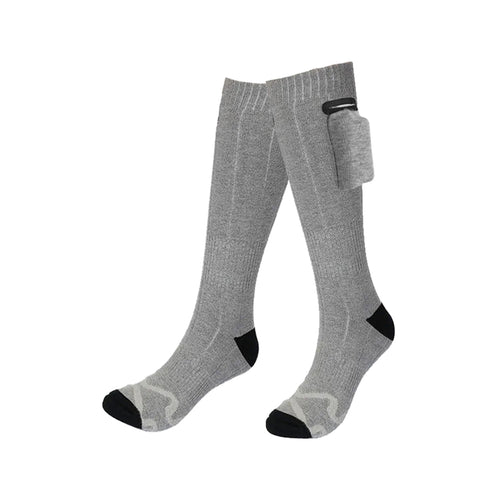 Chaussettes Chauffantes et Confort avec batterie Gris - Artik
