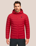 Doudoune Chauffante Rouge Matelassé - Artik