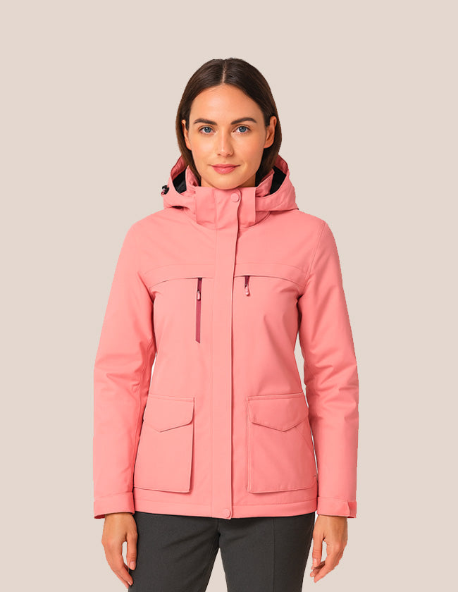 Parka Chauffante Rose - Artik