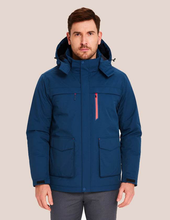 Parka Chauffante Bleue - Artik