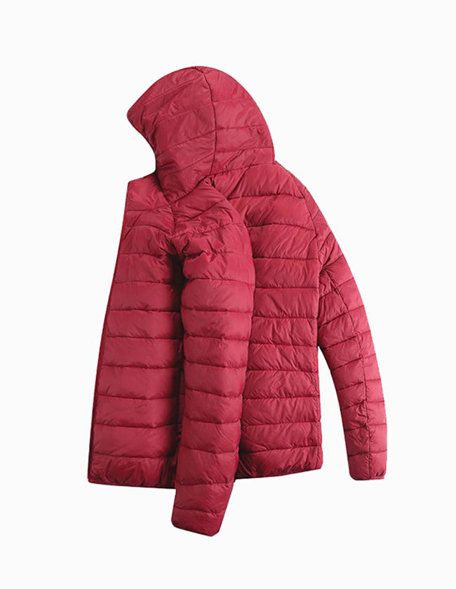 Doudoune Chauffante Rouge Matelassé - Artik