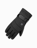 Gants Chauffants Noir Avec Bouton - Artik