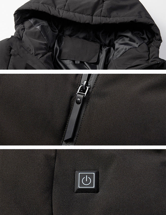 Veste Chauffant avec Bouton - Artik